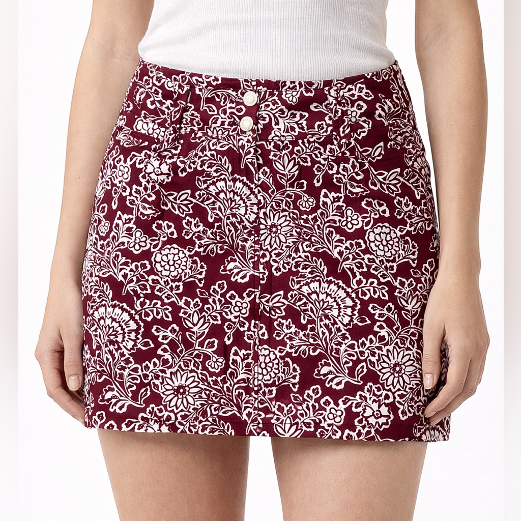 Dolce Gabbana Floral Mini Skirt